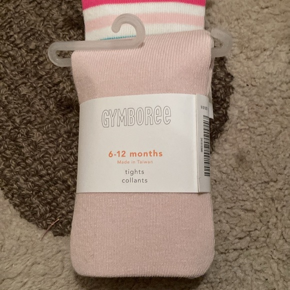 2 pair 6-12 mos Gymboree tights new in package - Picture 2 of 6